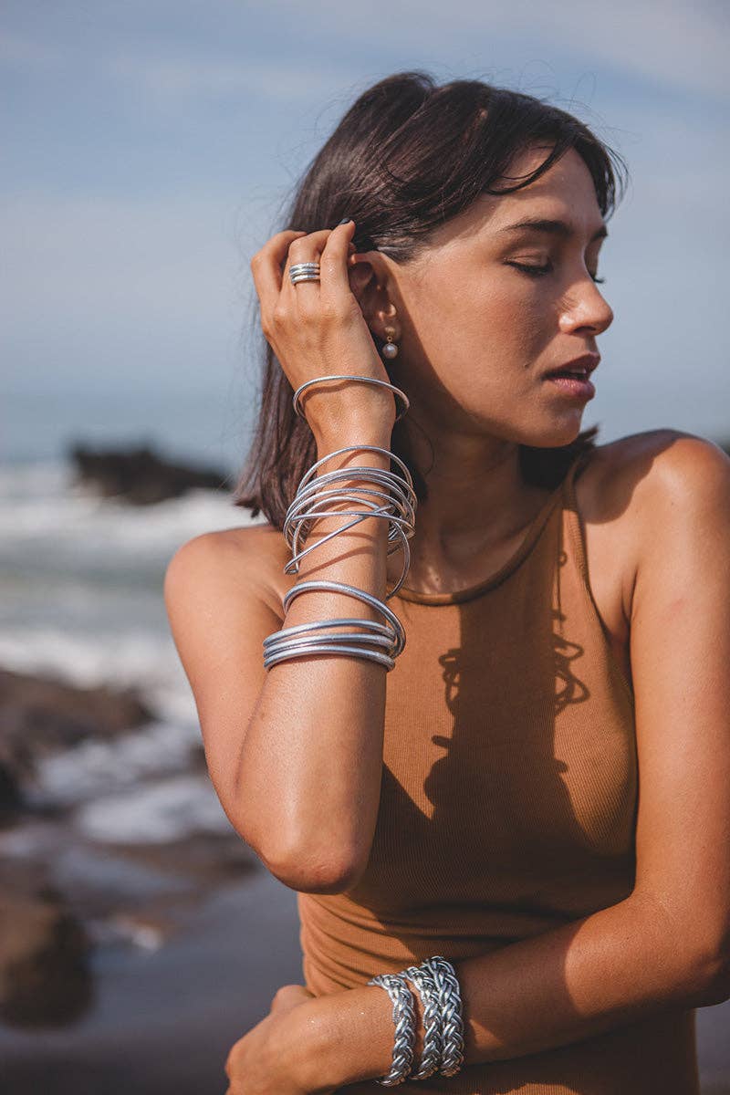 Layali Mantra-Armreif (kräftig)