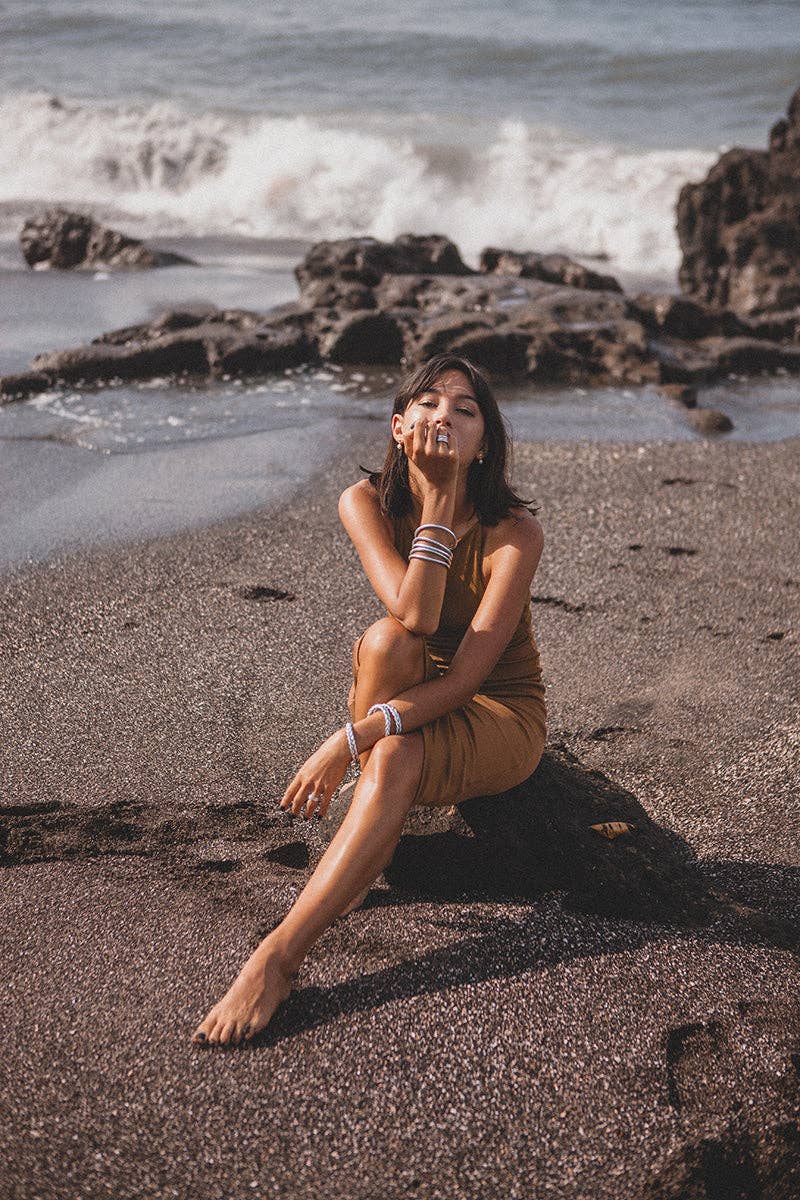 Layali Mantra-Armreif (kräftig)